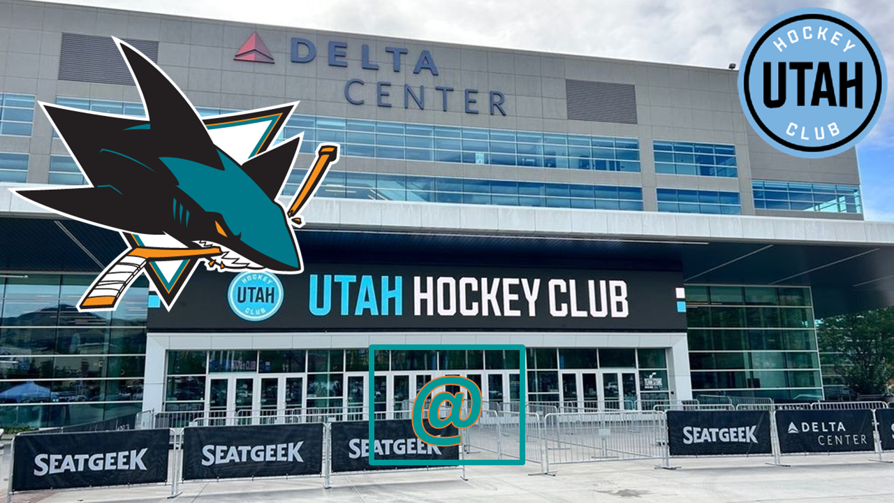 GAME DAY: SAN JOSE SHARKS @ UTAH H.C.