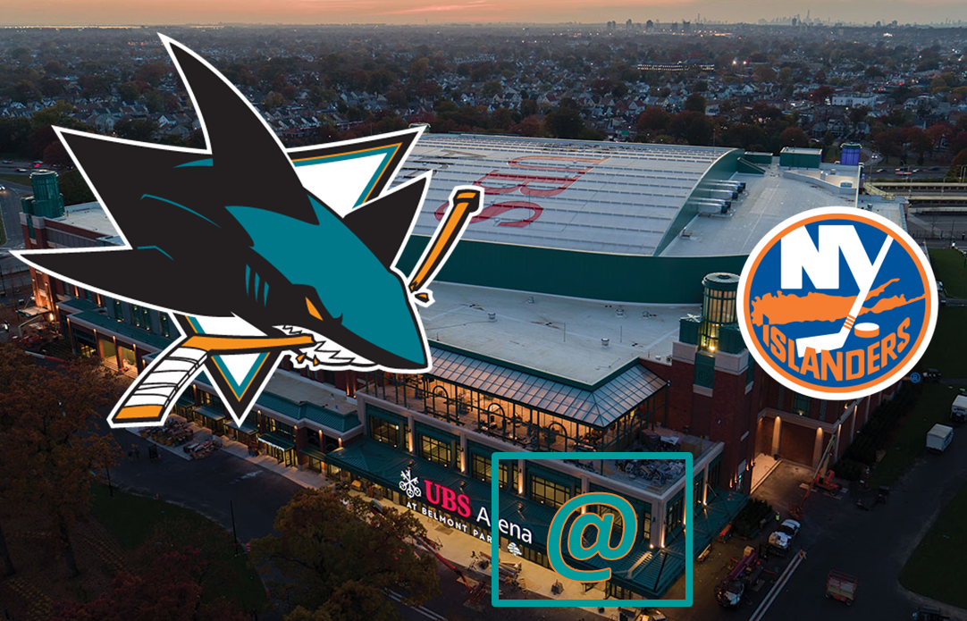 SHARKS IN CASA DEI NEW YORK ISLANDERS