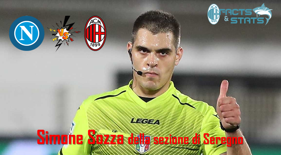 SCELTO SOZZA PER NAPOLI-MILAN