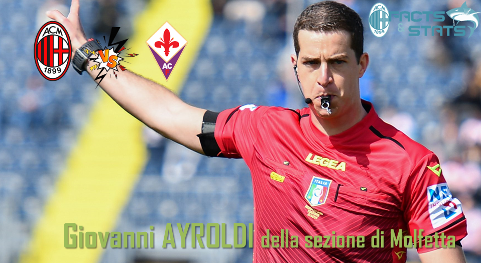 AYROLDI DIRIGERÀ MILAN-FIORENTINA