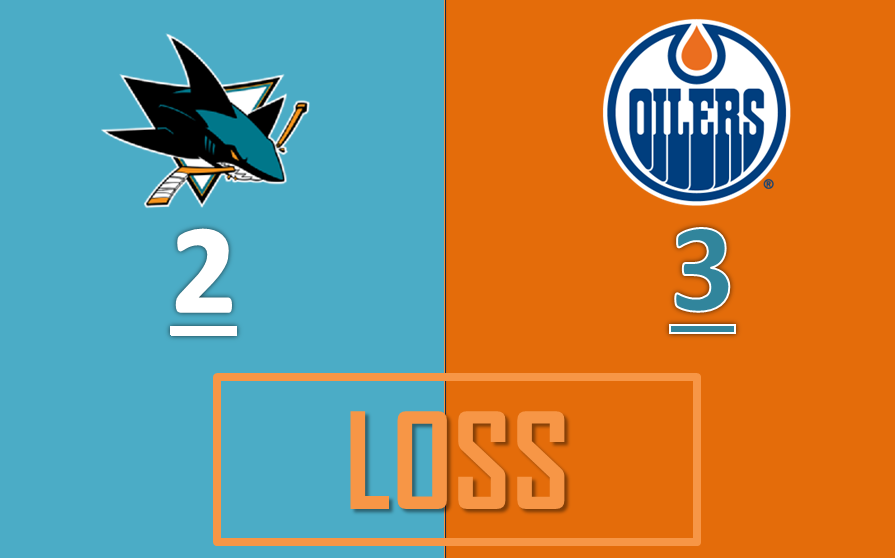 SHARKS SCONFITTI DI MISURA DAGLI OILERS
