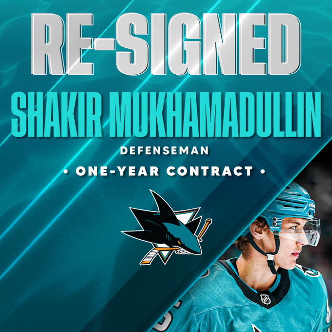 MUKHAMADULLIN RESTA AGLI SHARKS