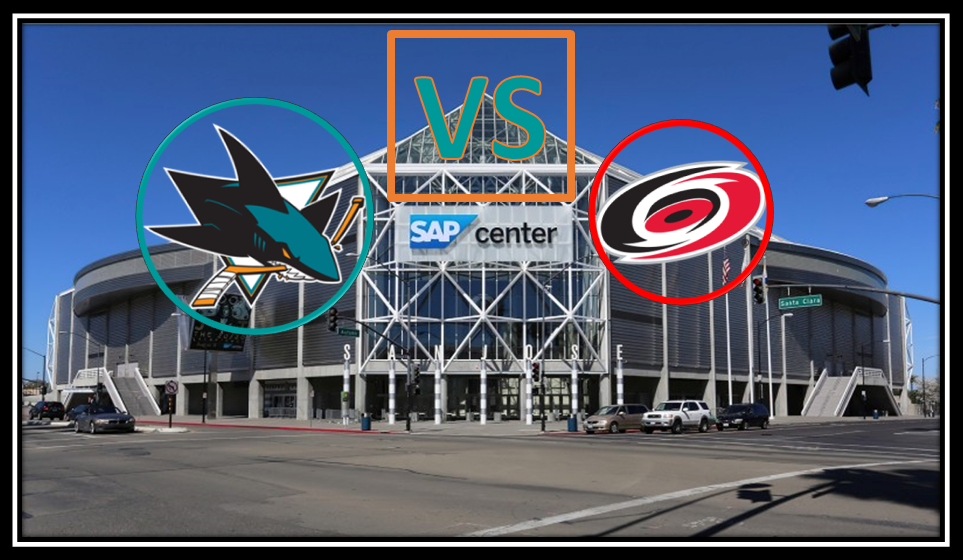 NHL: STANOTTE SHARKS VS HURRICANES