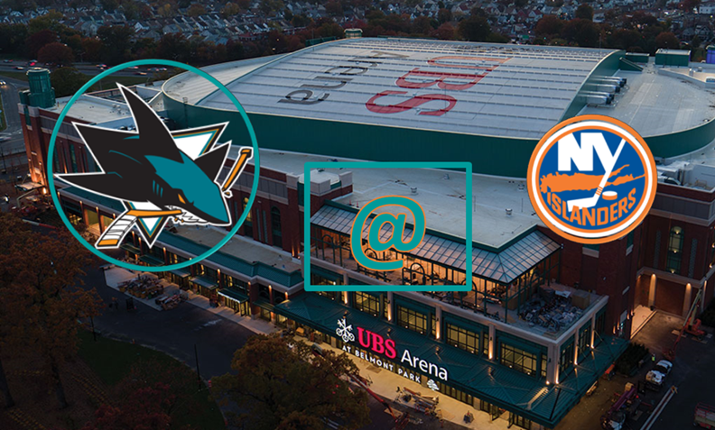 NHL: SHARKS AT NY ISLANDERS