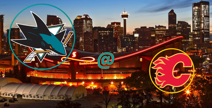 NHL: SHARKS @ FLAMES