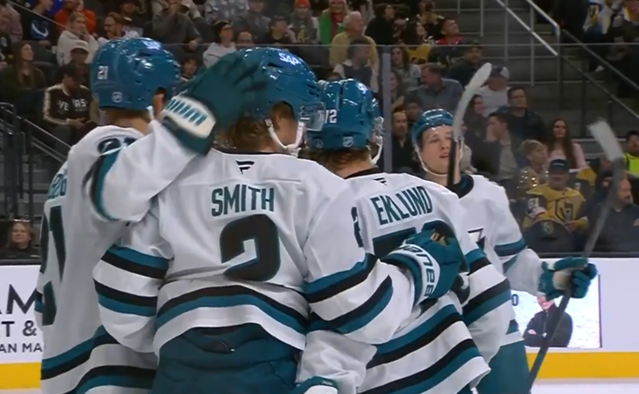 SAN JOSE SHARKS: RIMONTA INCOMPIUNTA CON VEGAS