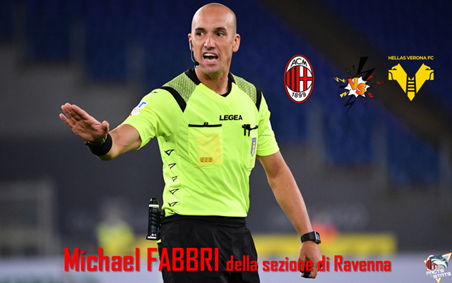 MILAN: DESIGNATO L’ARBITRO PER LA GARA CON L’HELLAS